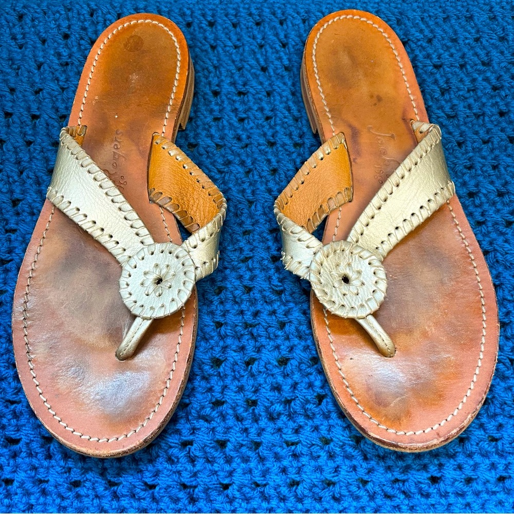 Jack Rogers 1960 Whipstitch RO Sandals